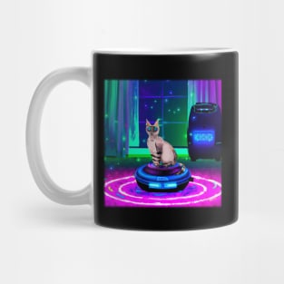 Cyberpunk Kitty Mug